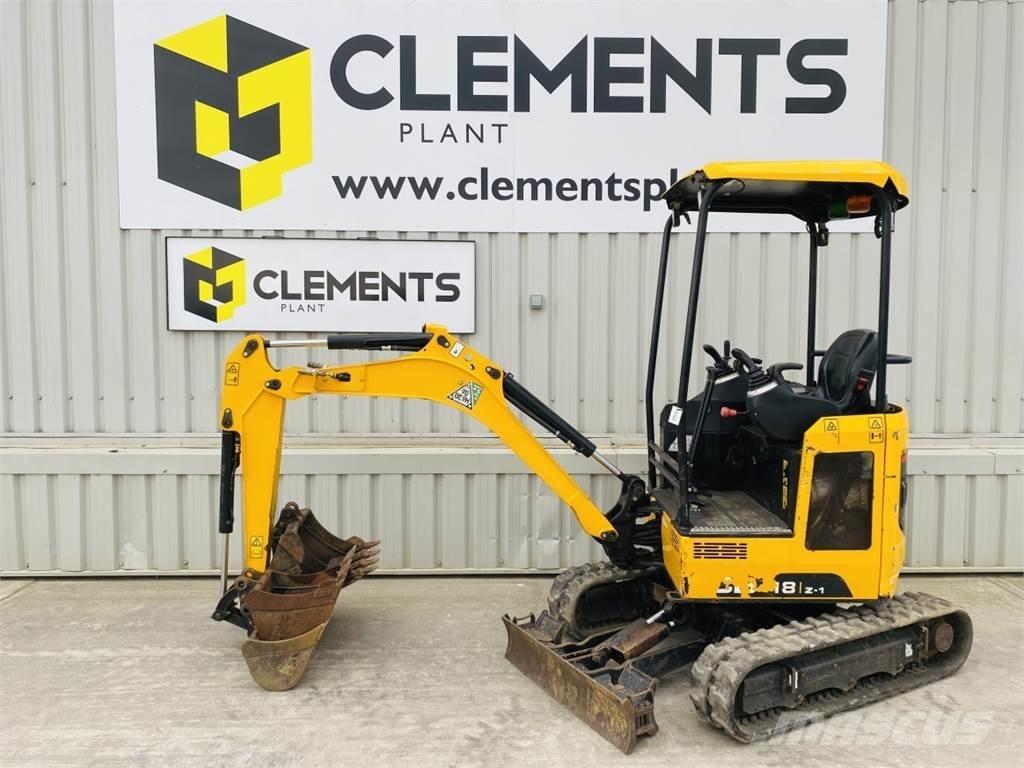 JCB 18Z-1 小型挖掘机