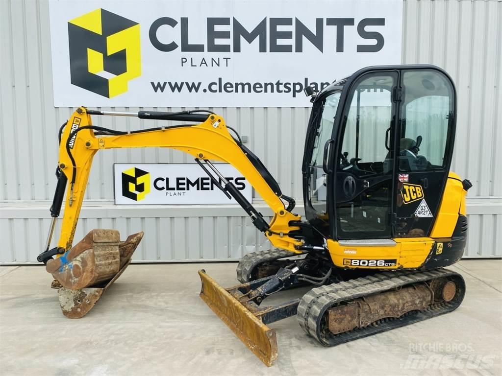JCB 8026CTS 小型挖掘机