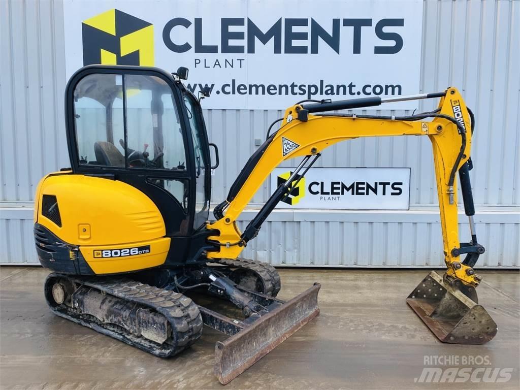 JCB 8026CTS 小型挖掘机