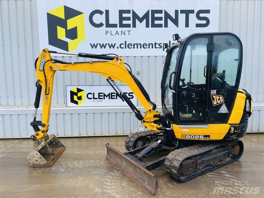 JCB 8026CTS 小型挖掘机