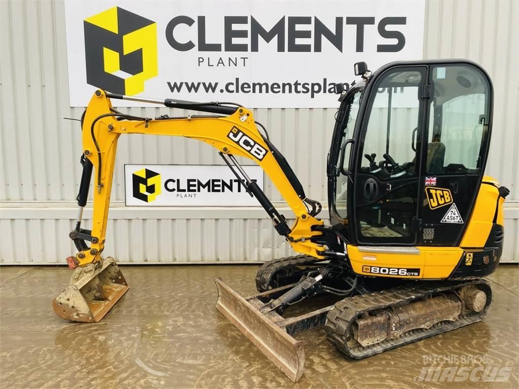 JCB 8026CTS 小型挖掘机