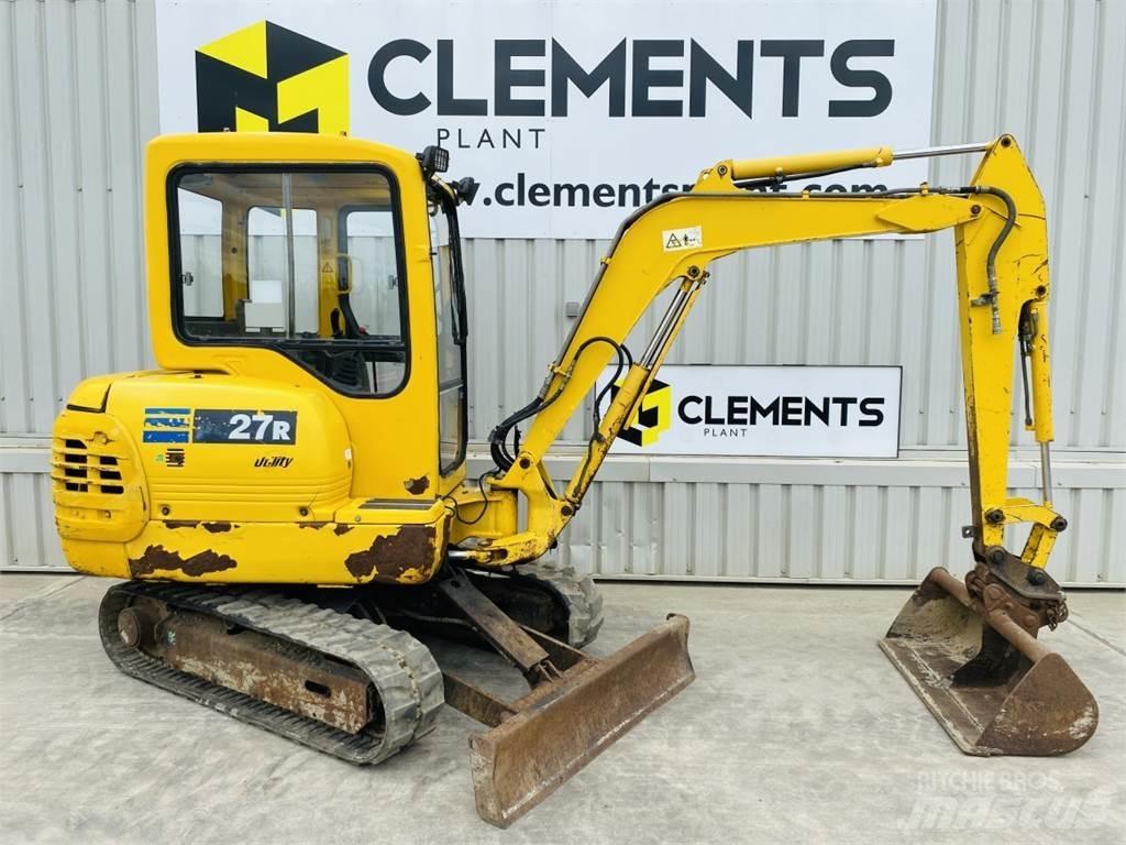 Komatsu PC27R-8 小型挖掘机