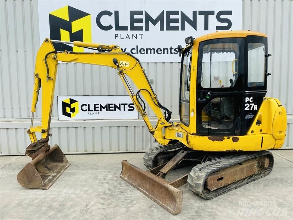 Komatsu PC27R-8 小型挖掘机