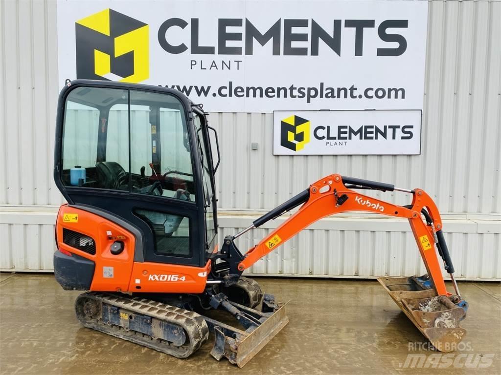 Kubota KX016-4 小型挖掘机