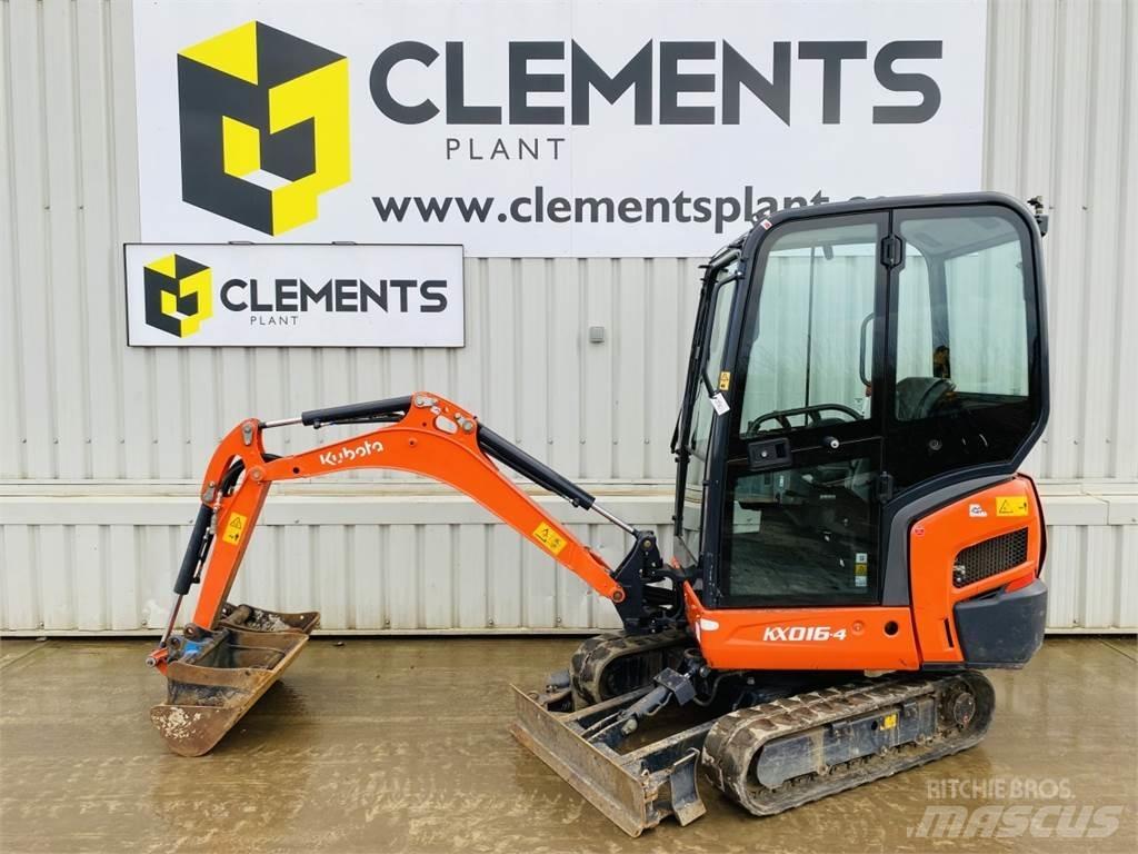 Kubota KX016-4 小型挖掘机