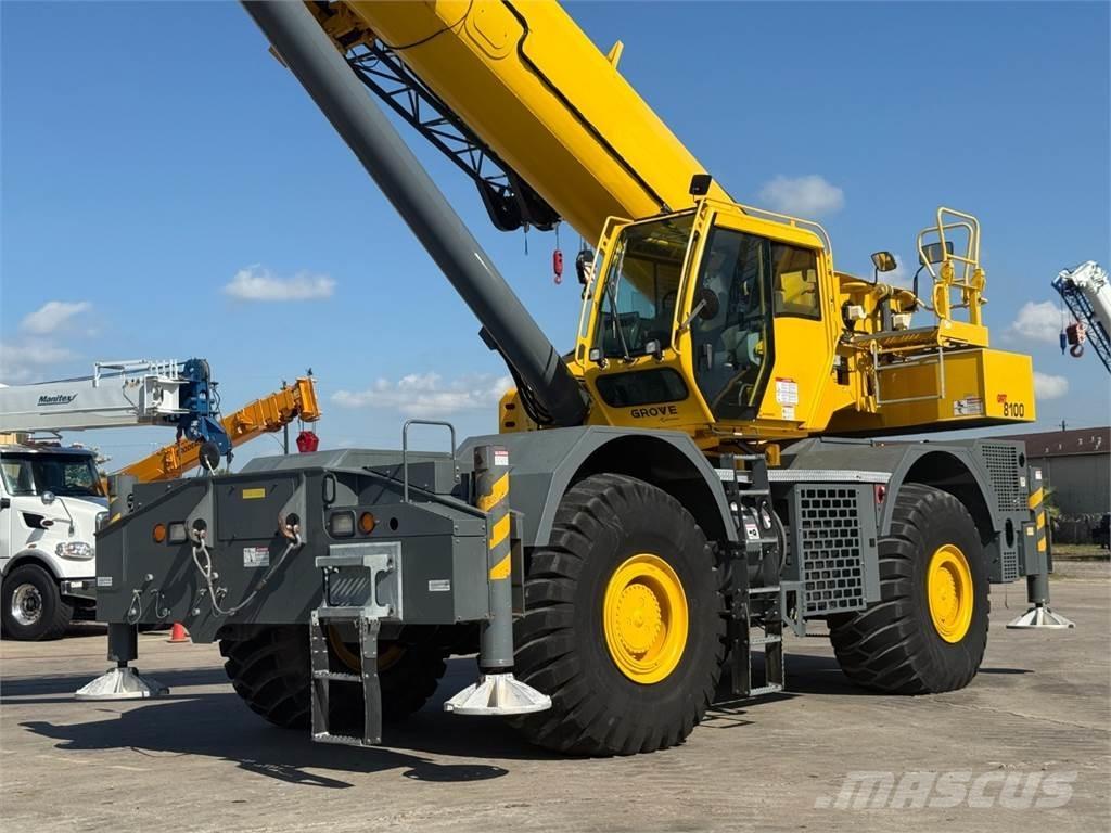 Grove GRT8100 越野轮胎起重机︳越野吊︳越野起重机︳移动式起重机