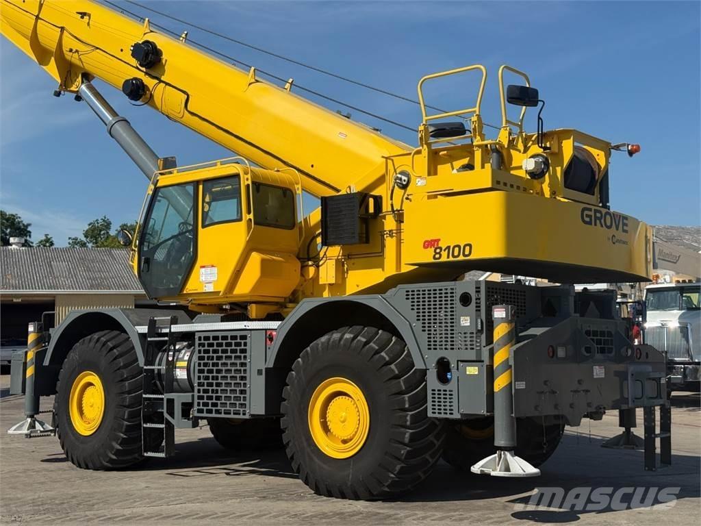 Grove GRT8100 越野轮胎起重机︳越野吊︳越野起重机︳移动式起重机