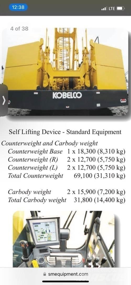 Kobelco CK1100G-2 履带起重机