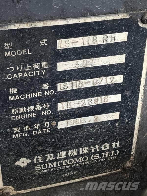 Sumitomo LS-118RH 履带起重机