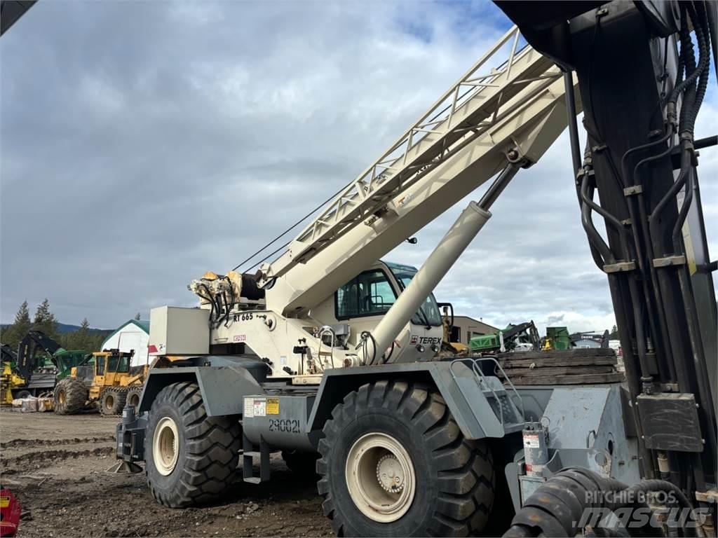 Terex RT 665 越野轮胎起重机︳越野吊︳越野起重机︳移动式起重机