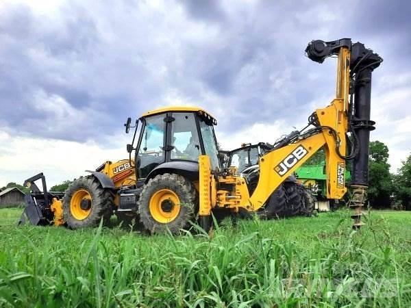 JCB 4CX +Piling Master 反铲装载机