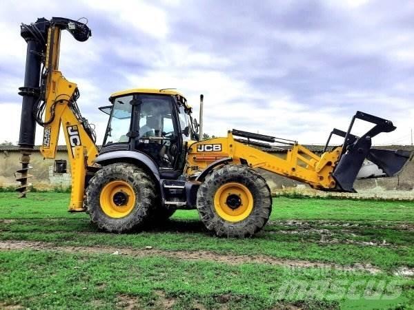 JCB 4CX +Piling Master 反铲装载机