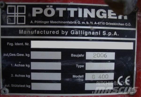  _JINÉ Pottinger - G 400 拖拉机/农用车