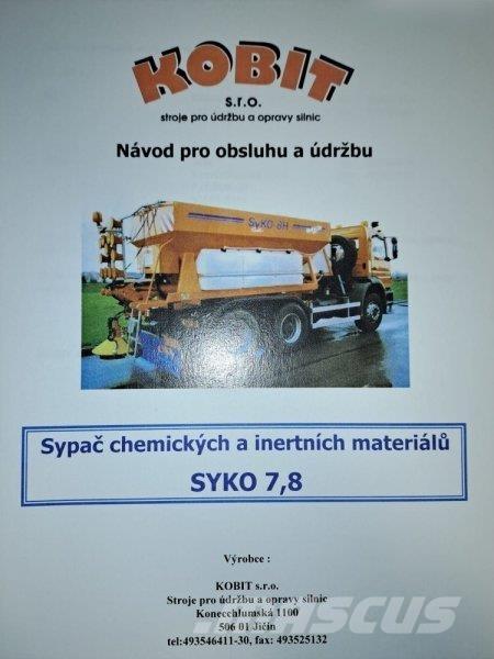  Kobit SYKO 8H 融雪撒布机