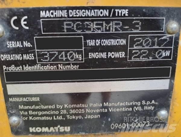 Komatsu PC 35 MR-3 小型挖掘机