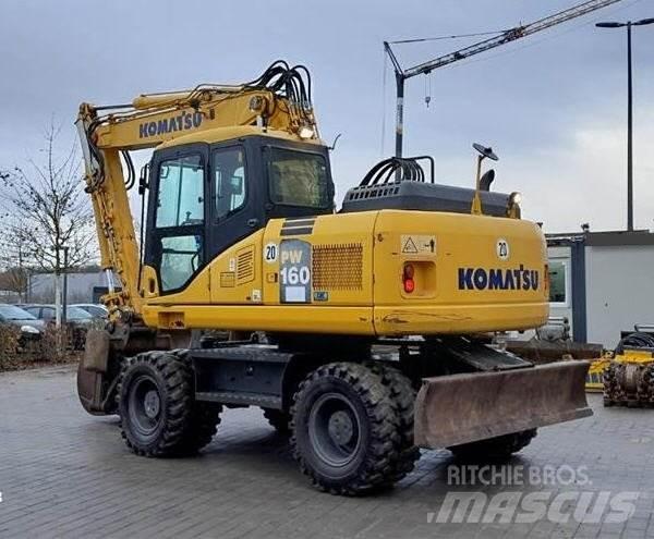 Komatsu PW 160-7E0 轮式挖掘机