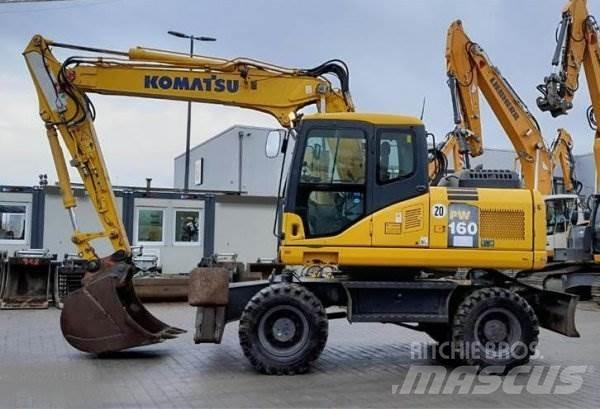 Komatsu PW 160-7E0 轮式挖掘机