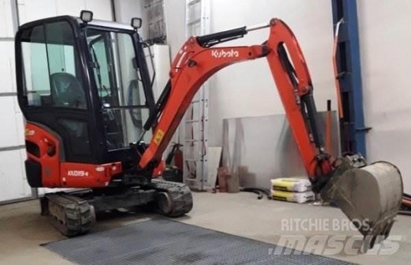 Kubota KX 019-4 小型挖掘机