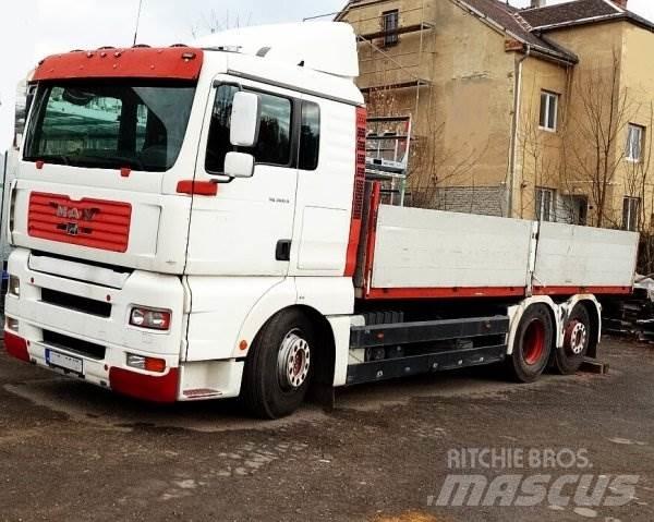 MAN TGA 26.362 平板栏板货车