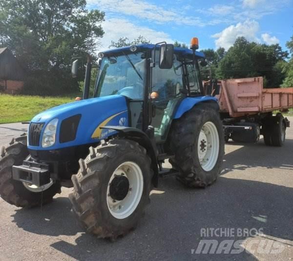 New Holland T5040 自卸拖车
