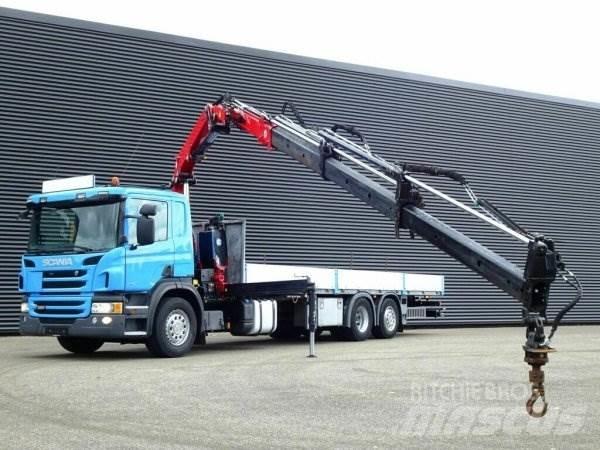 Scania P320 + Effer 起重车
