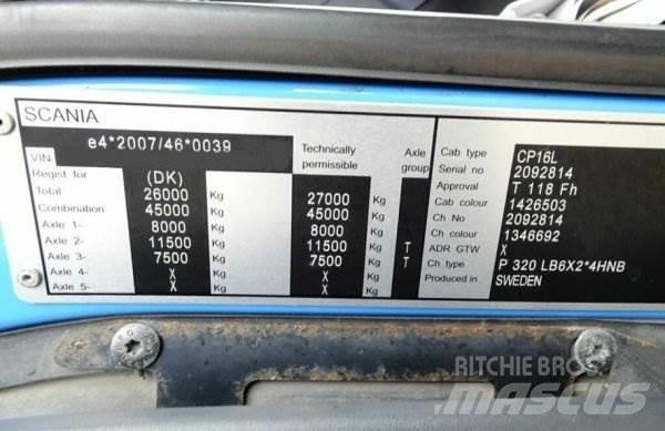 Scania P320 + Effer 起重车
