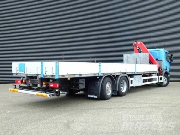 Scania P320 + Effer 起重车