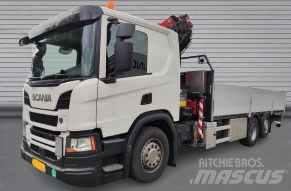 Scania P410 起重车
