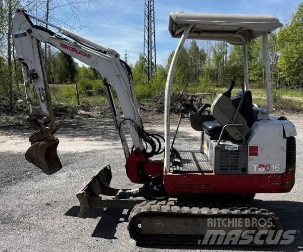 Takeuchi TB 016 小型挖掘机
