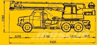 Tatra 148 +ČKD - AD 20 起重车