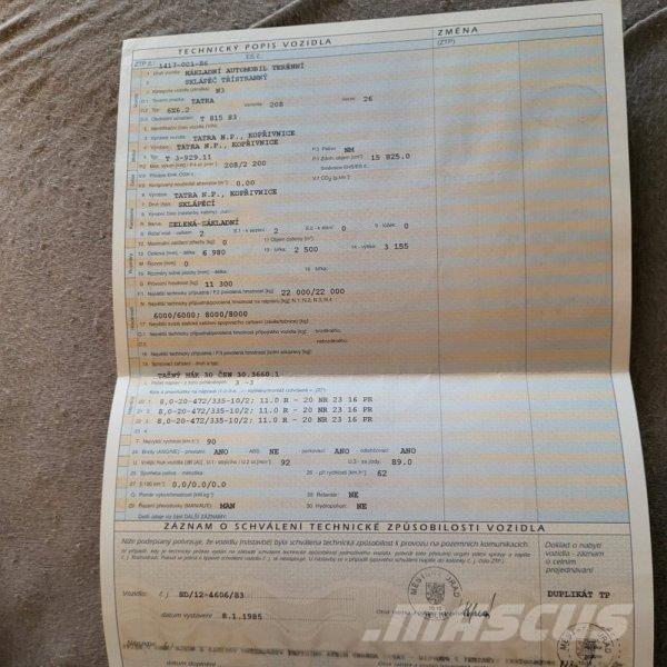 Tatra 815 自卸式货车