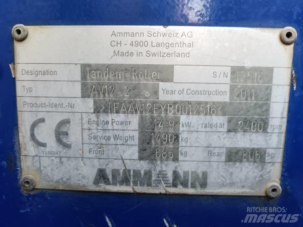Ammann AV 12-2 双轮压路机