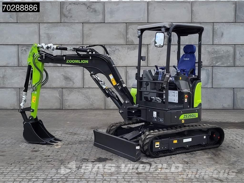 Zoomlion ZE26 GU 小型挖掘机