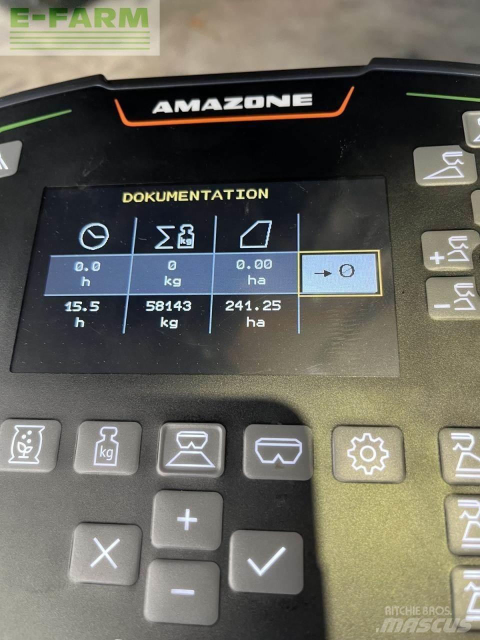 Amazone za-v 2000 矿物肥料撒播机