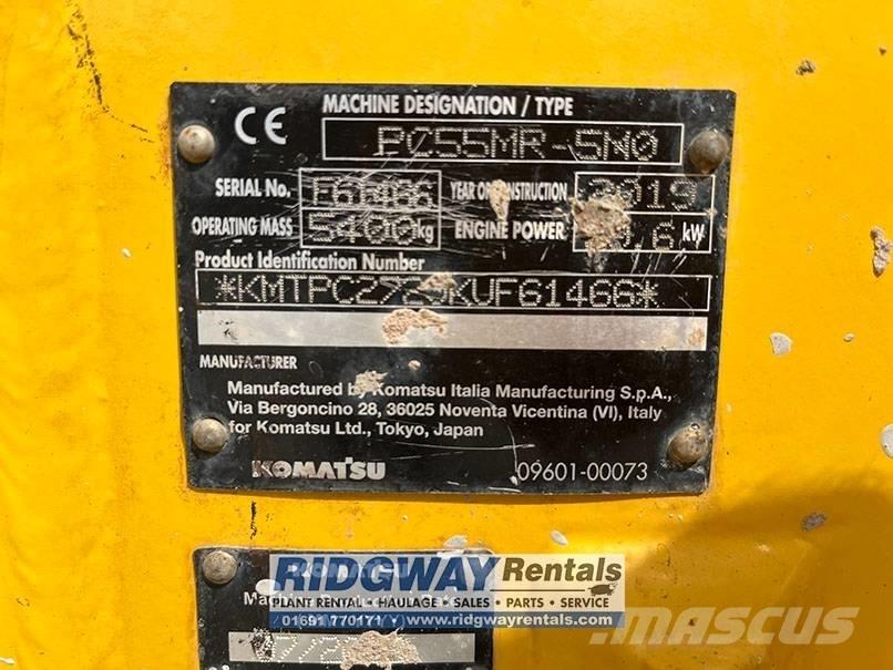 Komatsu PC 55 MR-5 小型挖掘机
