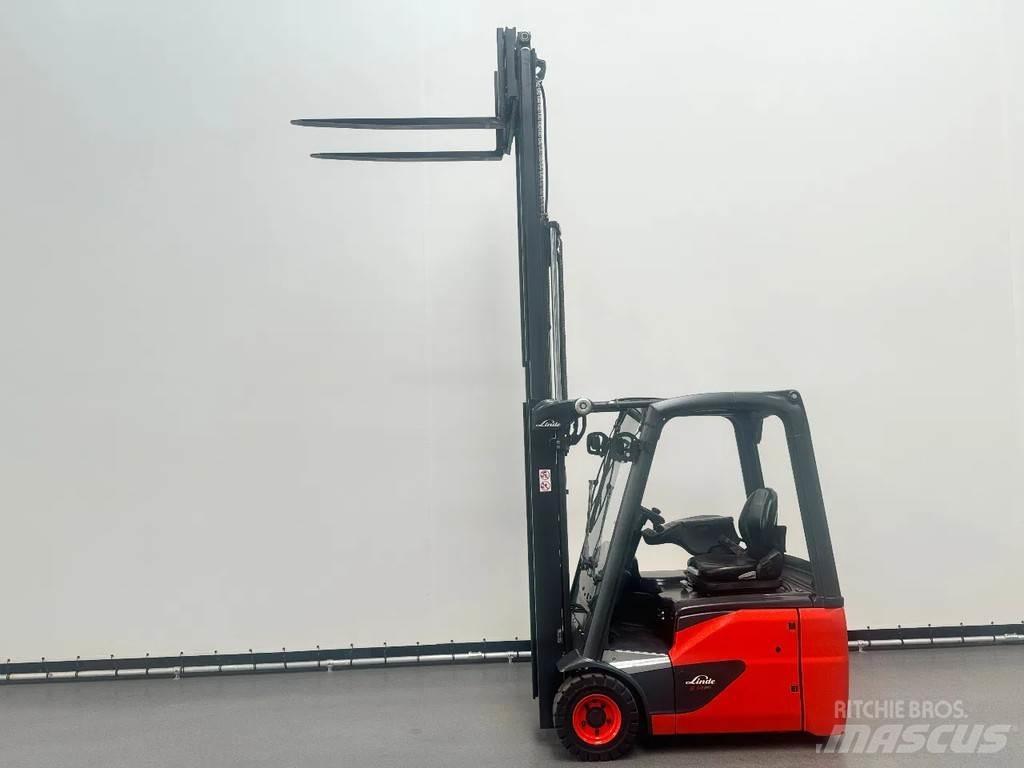 Linde 386 E 14-02 电动叉车