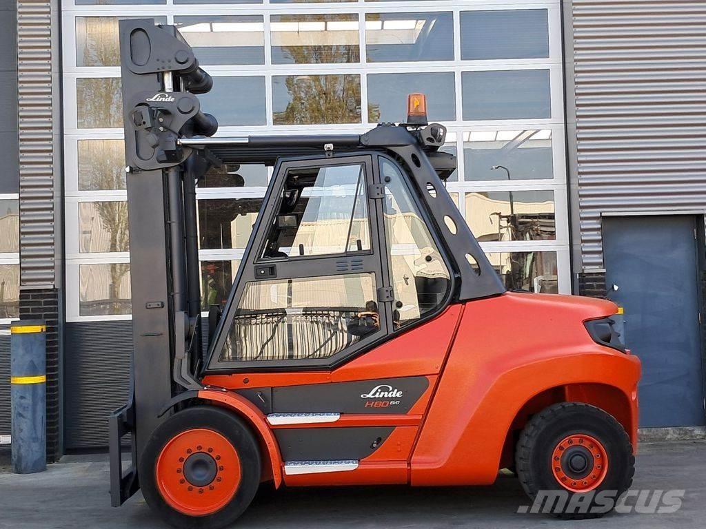 Linde H80D-03/900 柴油叉车