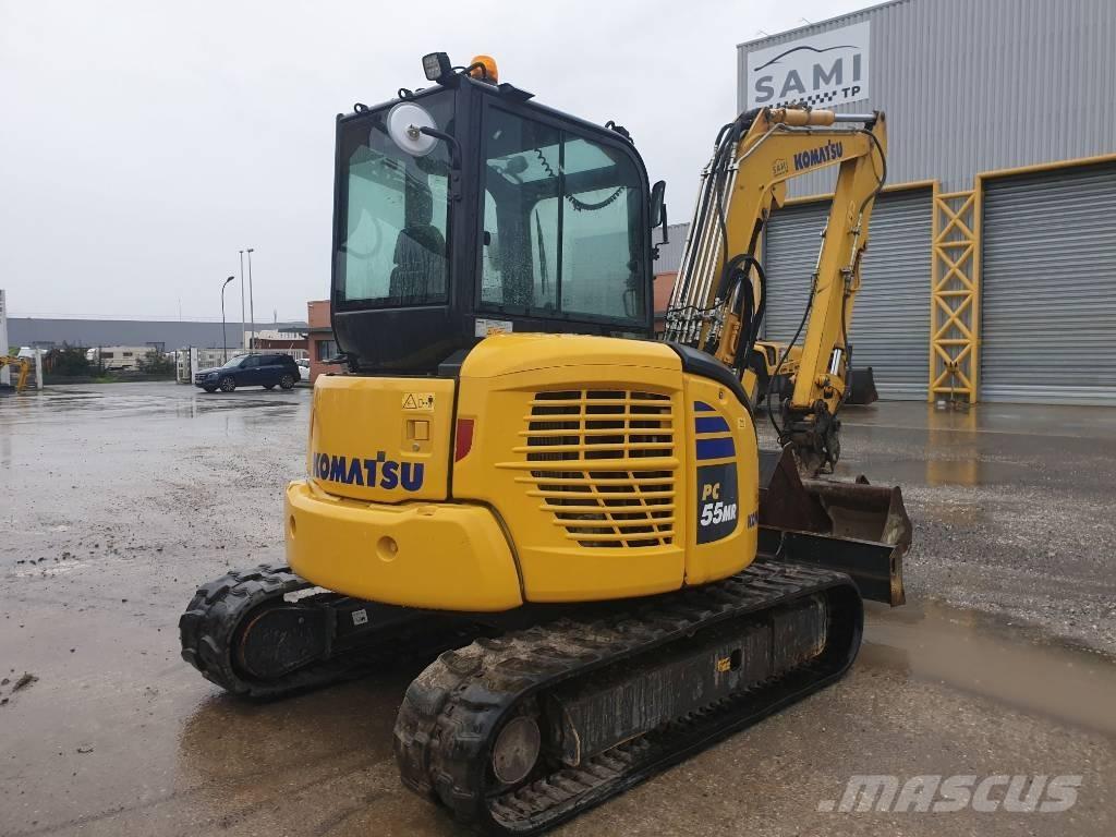Komatsu PC55MR-5 小型挖掘机
