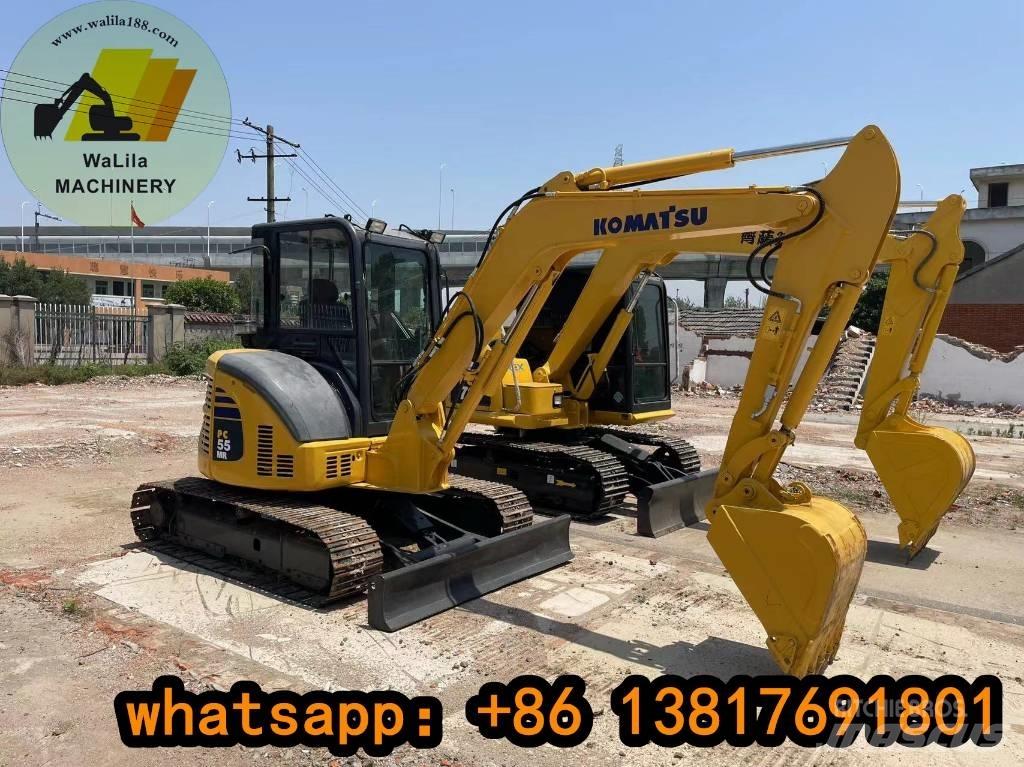 Komatsu PC 55 MR 小型挖掘机