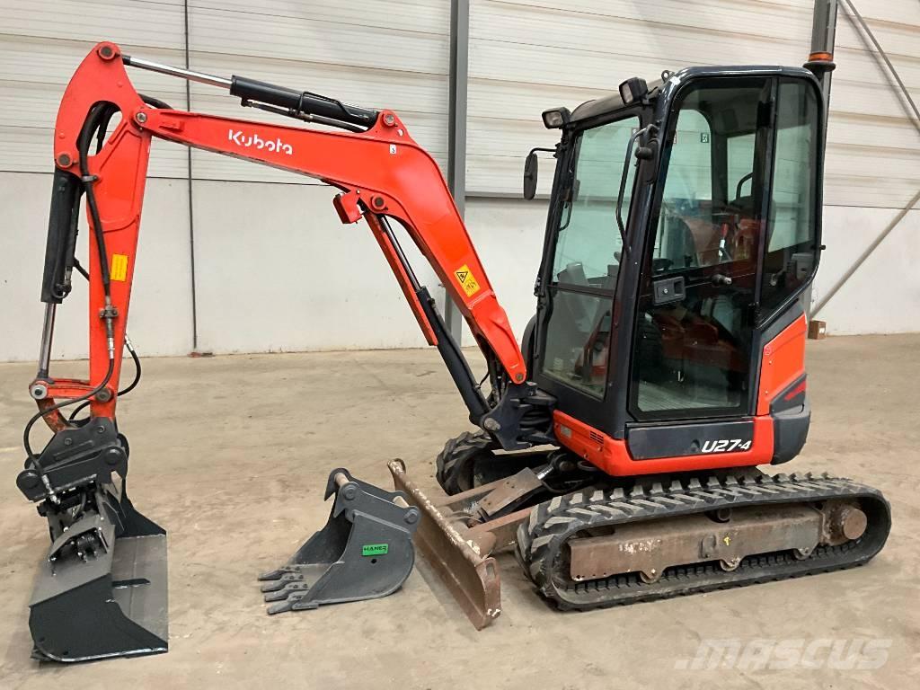 Kubota U 27-4 小型挖掘机