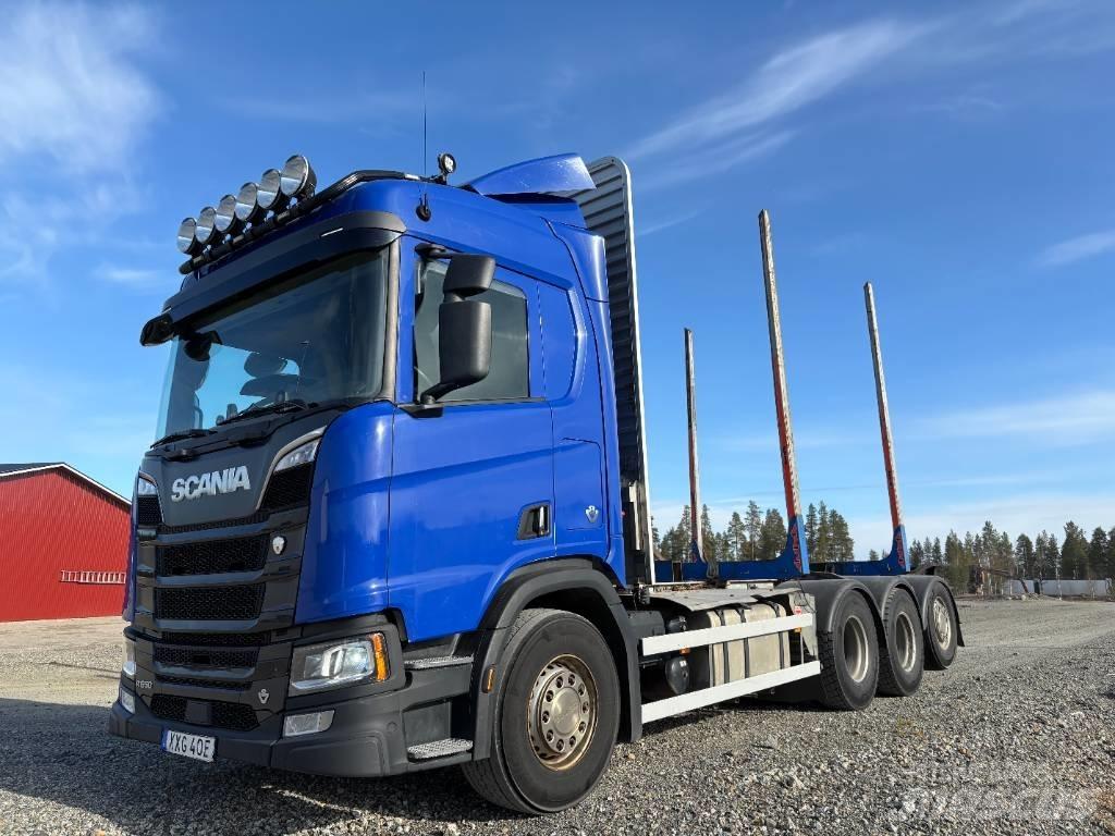 Scania R 650 木材运输车