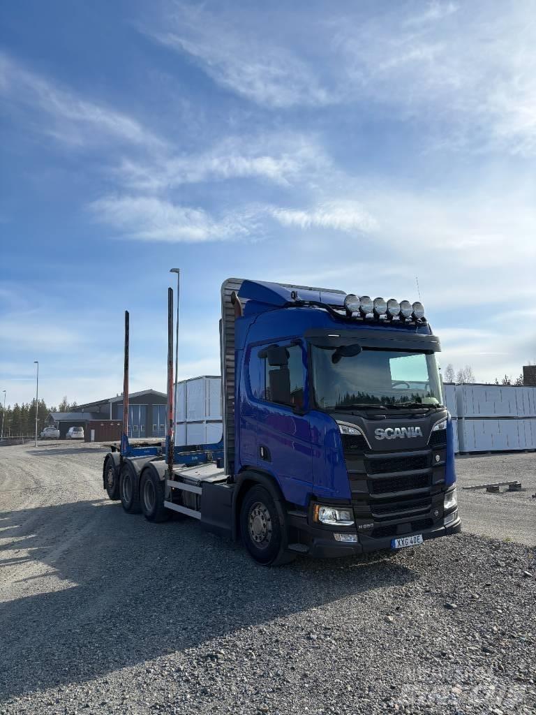 Scania R 650 木材运输车