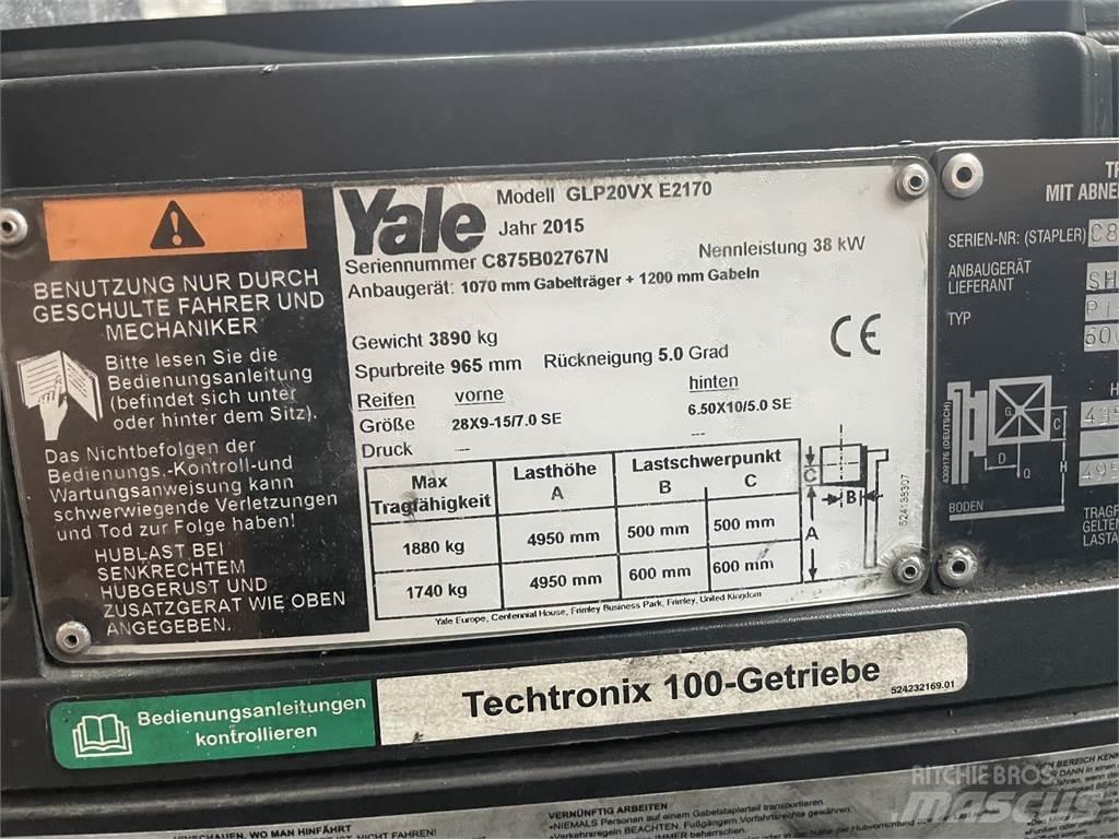 Yale GLP20VX 天然气叉车
