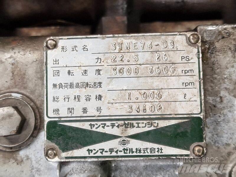 Yanmar 3TNE74-DG 发动机