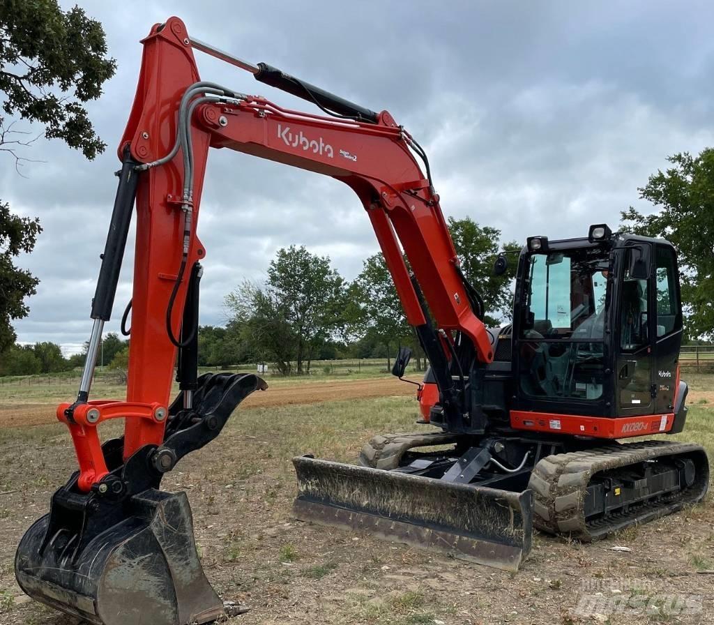 Kubota KX080-4S2 履带挖掘机
