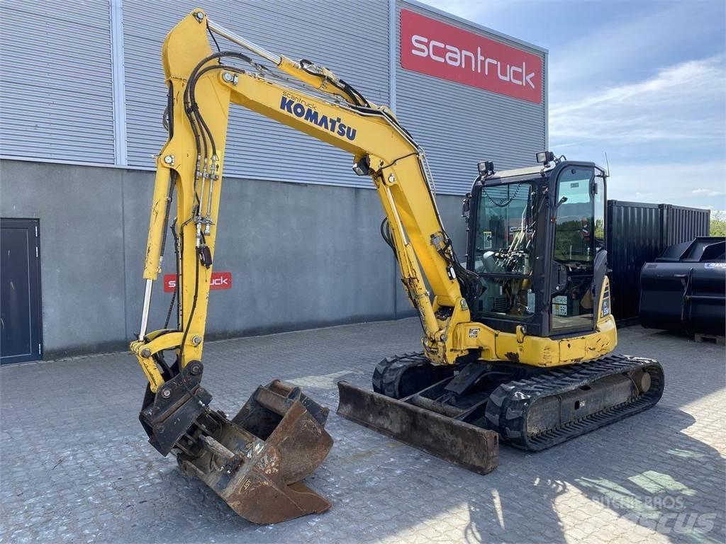 Komatsu PC55MR-5 轮式挖掘机