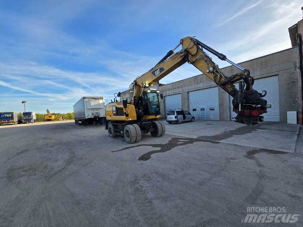 CAT 318 轮式挖掘机
