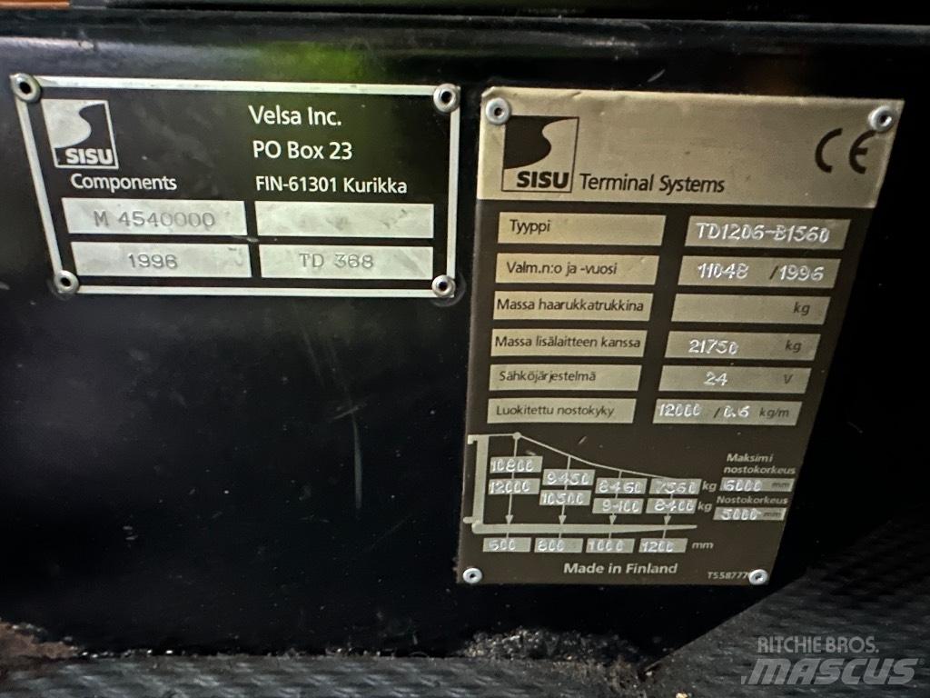 Sisu TD1206 柴油叉车