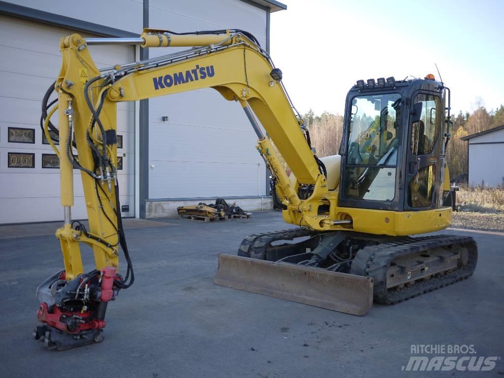Komatsu PC 80 MR-3 中型挖掘机