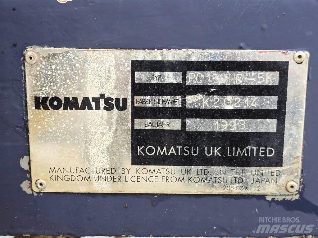 Komatsu PC 150 HD-5K 履带挖掘机